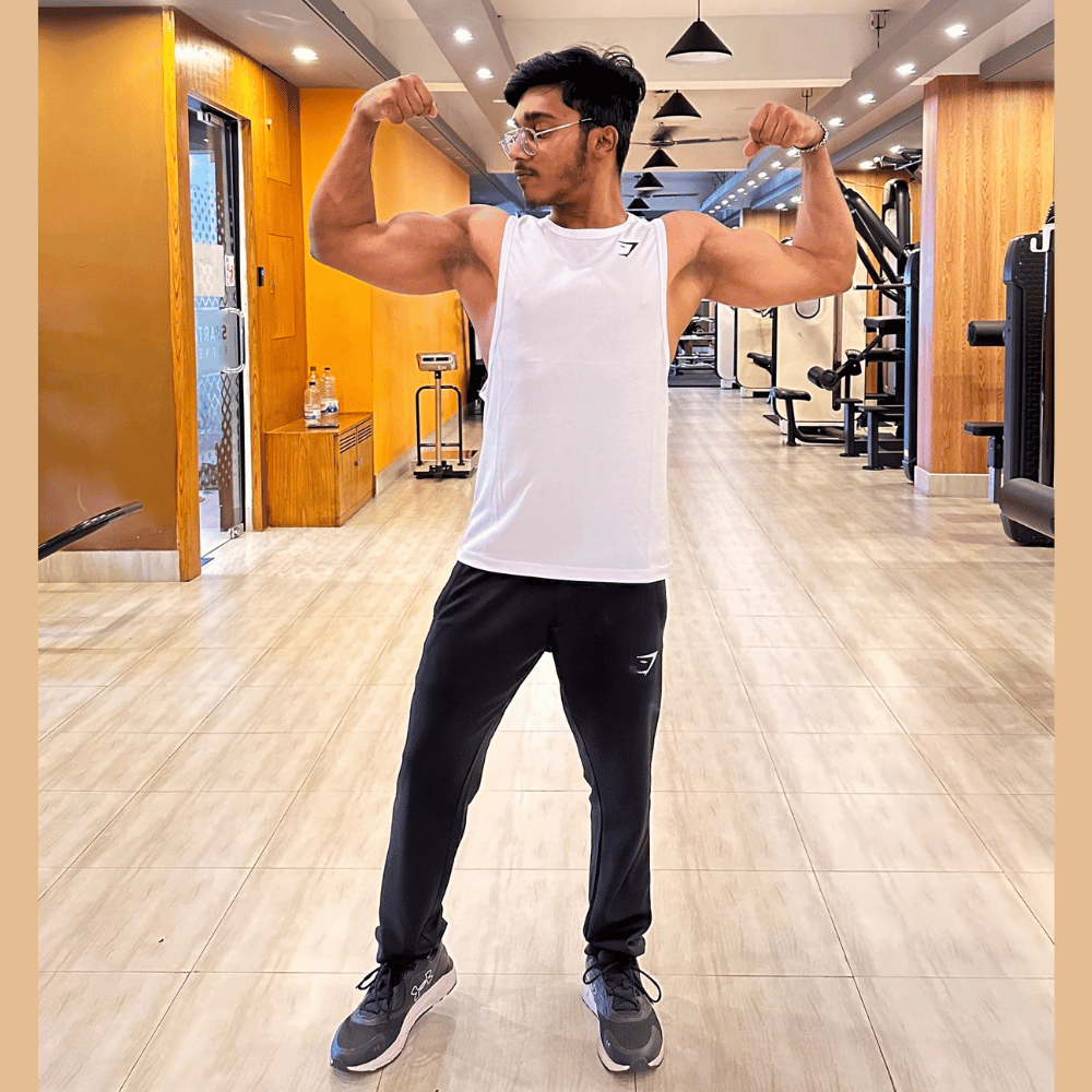 GymShark Tank Top White